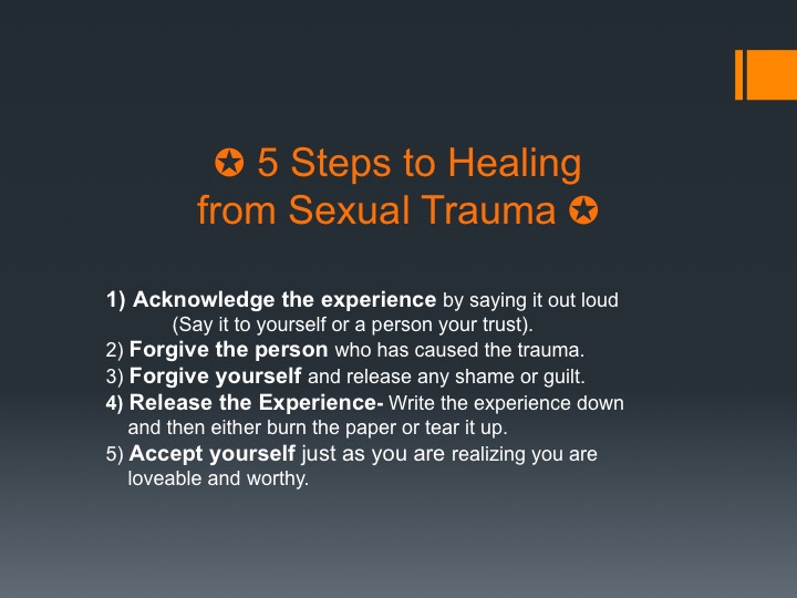 5 Steps to Heal from Sexual Trauma