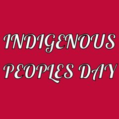 Celebrating Indigenous People Day!